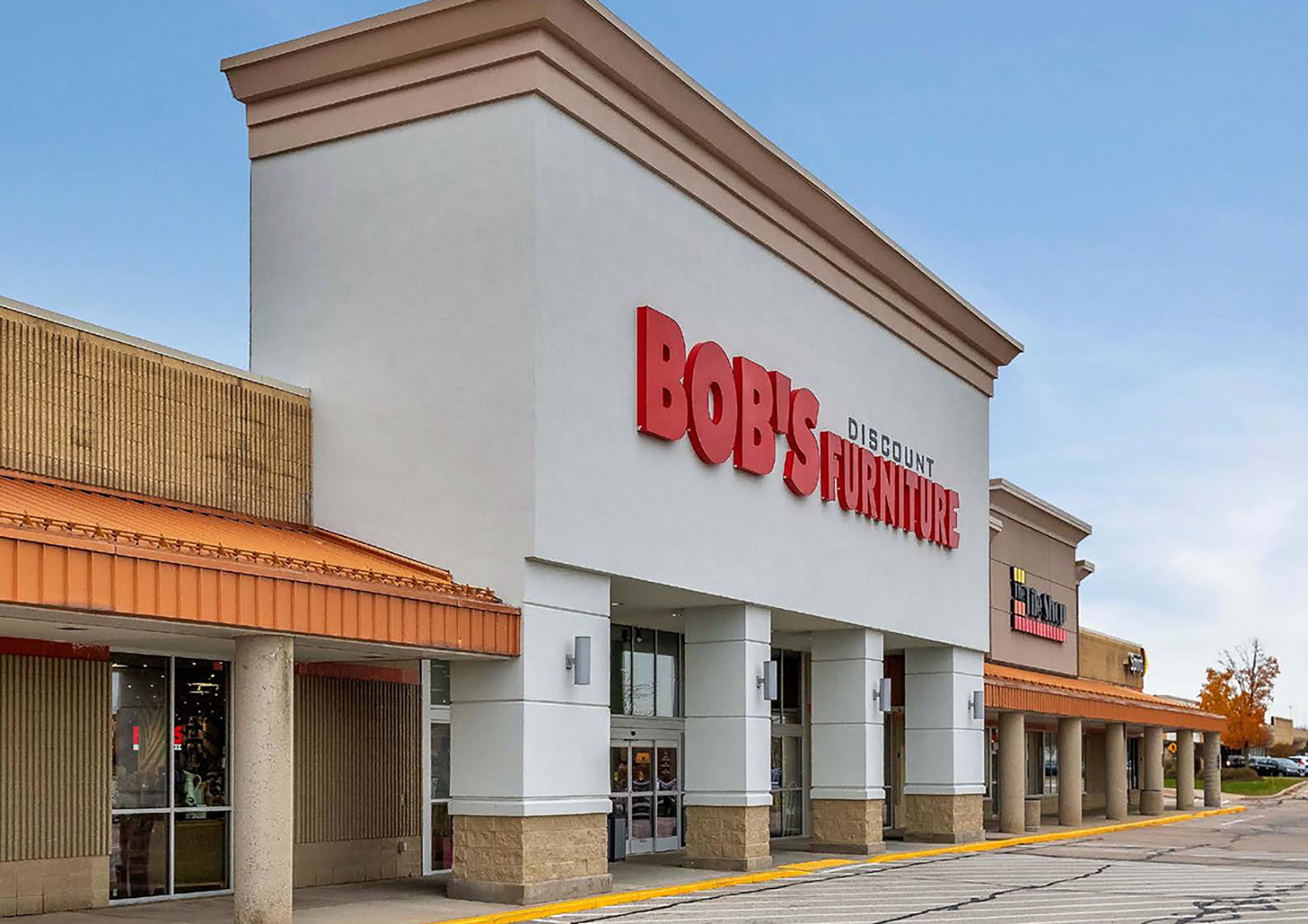 Bob's discount furniture brown cheap deer
